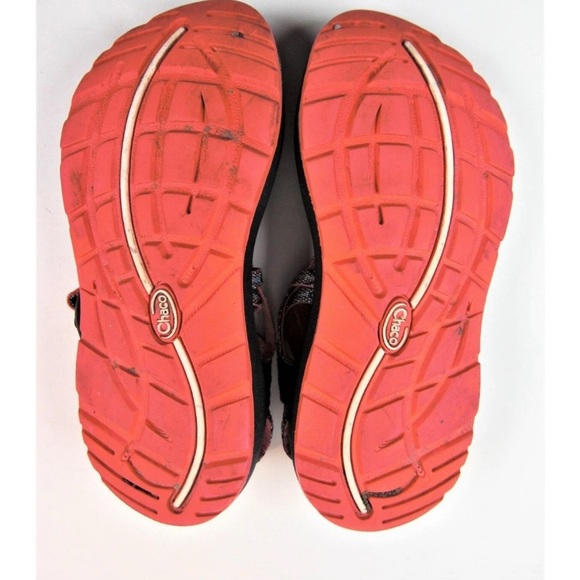 Chaco Sandals ZX2 Womens  9 Strappy Slingback Orange  Open Toe Casual Comfort - Picture 5 of 8